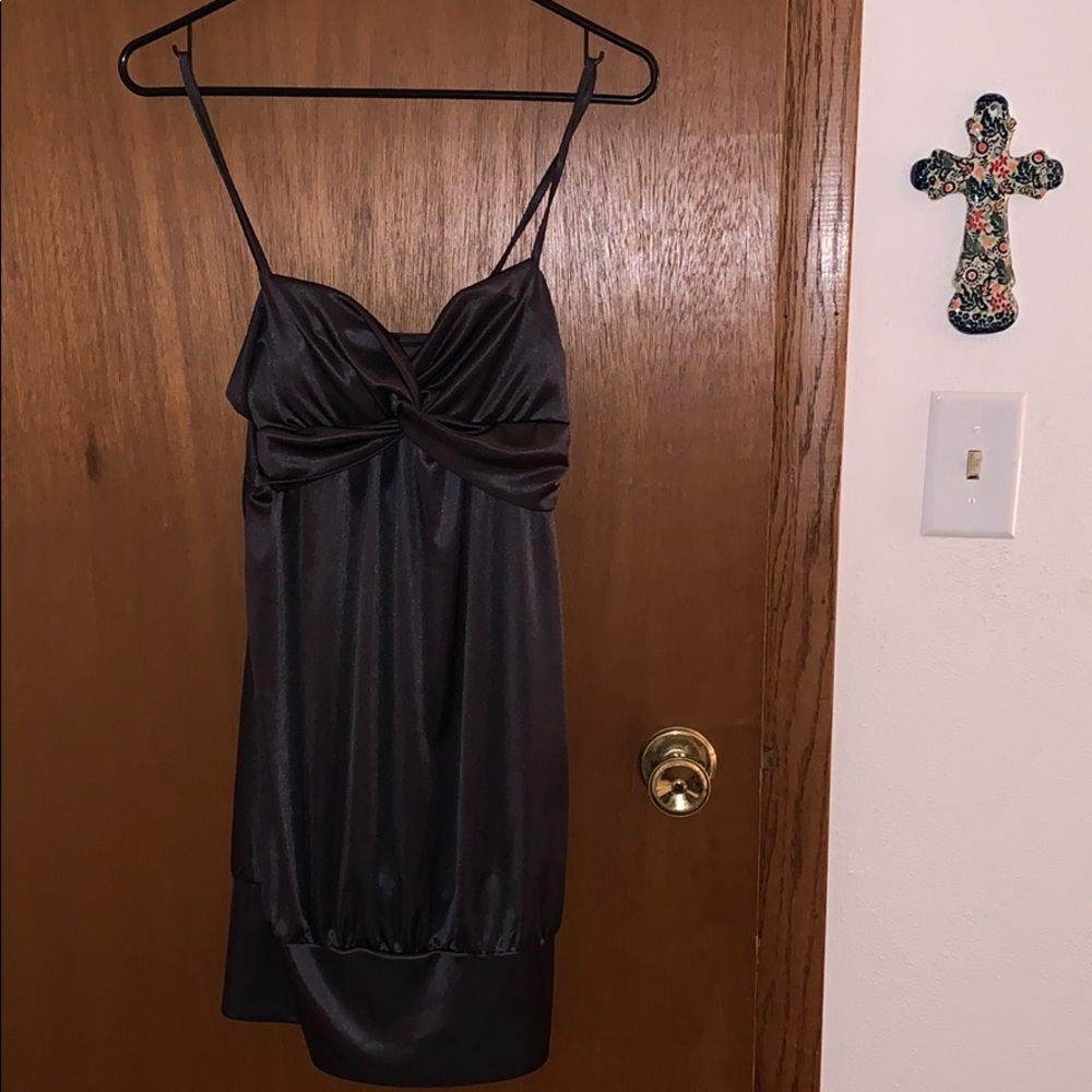 Sexy gray night gown